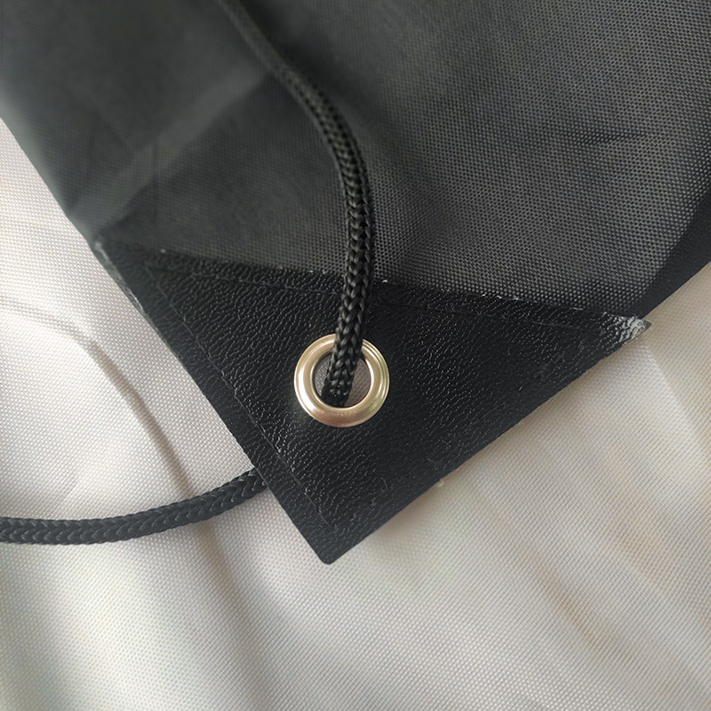 Zsinóros zacskótáska Drawstr Egyszerű betűnyomat húzózsinór táska női divat bevásárlótáskák tinédzser fiú lányok hátizsák könyves táska