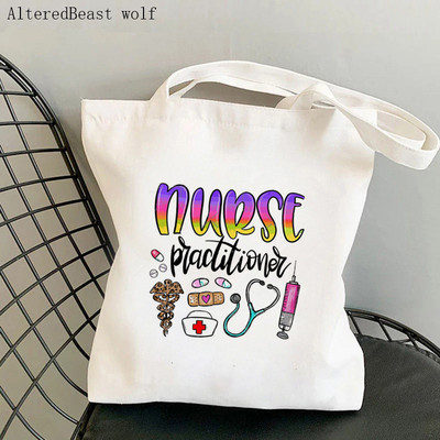 Női vásárló táska leopárd szerelem nővér nyomtatott Kawaii táska Harajuku vásárlás vászon Shopper Bag lány kézitáska Vállas női táska