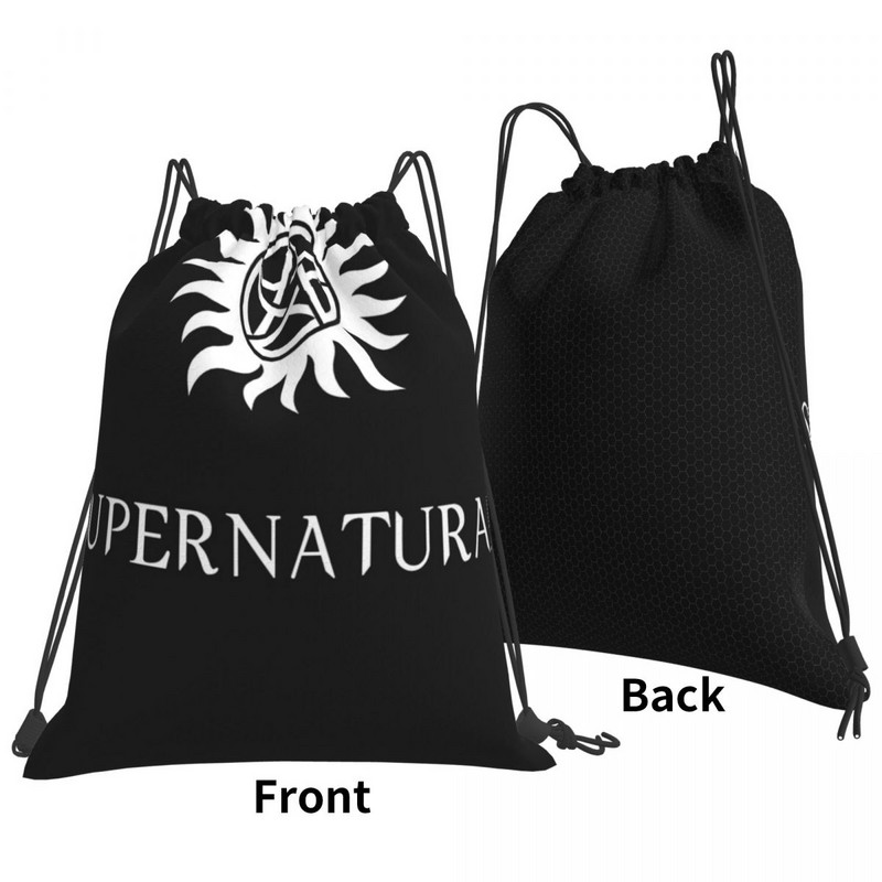Supernatural 4 virveliniai krepšiai kuprinės maišeliai Individualūs krepšiai krepšiai vyrams vaikiška krepšys kuprinė