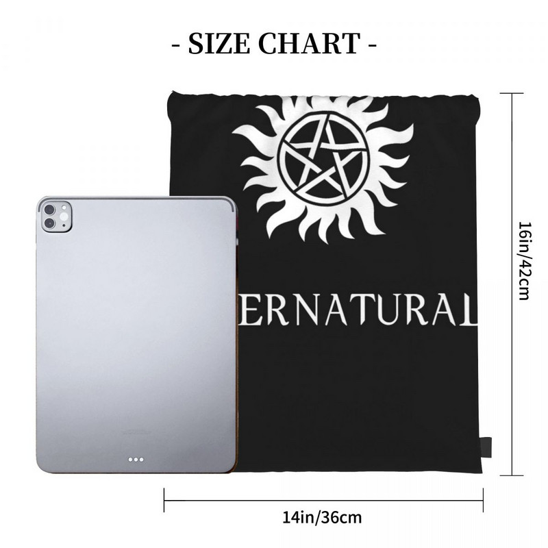 Supernatural 4 virveliniai krepšiai kuprinės maišeliai Individualūs krepšiai krepšiai vyrams vaikiška krepšys kuprinė