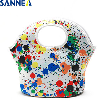 SANNE 5L Neoprene Υλικό Cooler Bag Cartoon Θερμικά αδιάβροχα φορητά μονωμένα παγοκύστη Υφάσματα κατάδυσης με μόνωση Thermo bag