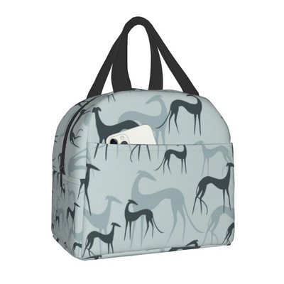 Great Dane Heartbeat hordozható ebéddobozok nőknek Szivárgásmentes német masztiff Deutsche Dogge Thermal Cooler élelmiszer ebédtáska