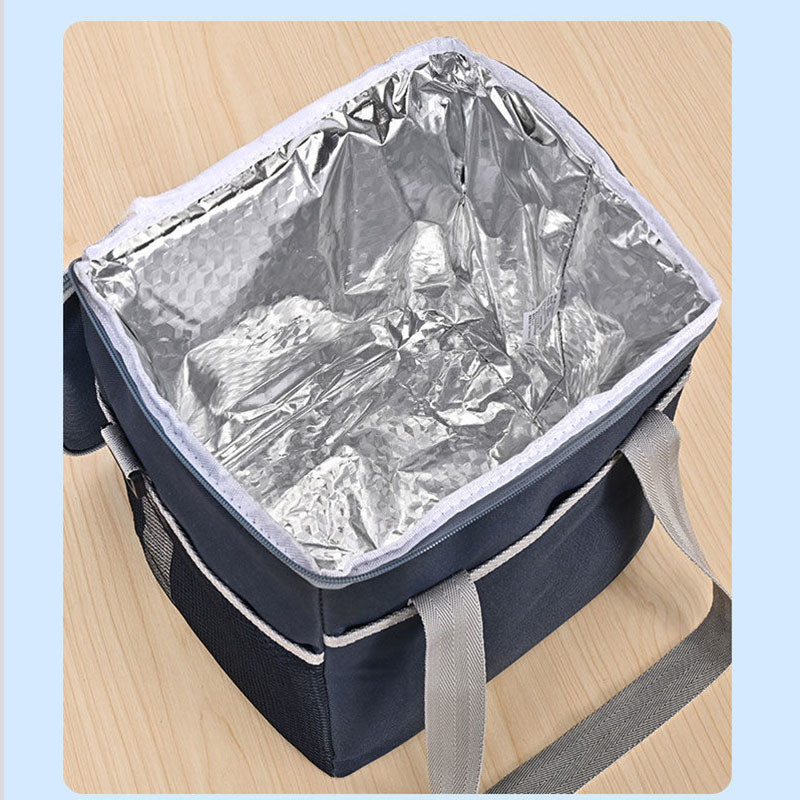 9 l aušintuvo maišelis didelis izoliuotas krepšys lauko iškylai paplūdimio terminio maišelio aušintuvas automobilinis šaldytuvas maistui terminis maišelis priešpiečių dėžutė 9 l