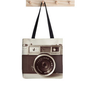 2021. gada pircēja kamera Retro soma ar apdruku, sieviešu soma Harajuku pircēja rokassomiņa meitene plecu iepirkumu soma Lady Canvas Bag