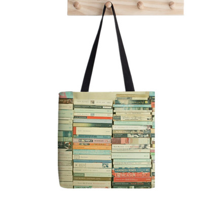 2021. gada pircēja kamera Retro soma ar apdruku, sieviešu soma Harajuku pircēja rokassomiņa meitene plecu iepirkumu soma Lady Canvas Bag