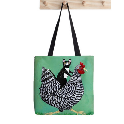 2021. gada pircēja kamera Retro soma ar apdruku, sieviešu soma Harajuku pircēja rokassomiņa meitene plecu iepirkumu soma Lady Canvas Bag