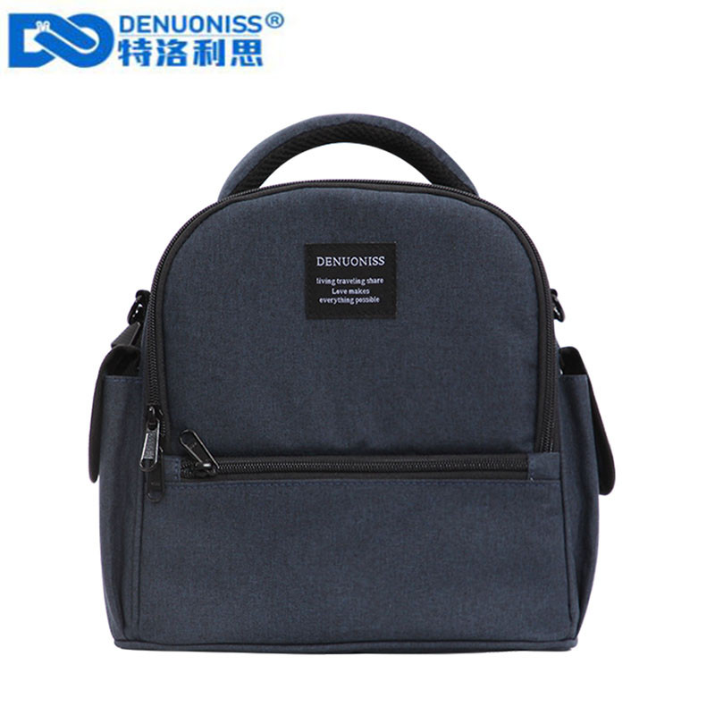 DENUONISS Rucsac frigorific rezistent la apă Rucsac de prânz multifuncțional creativ Geantă frigorifică Rucsac termic din folie de aluminiu