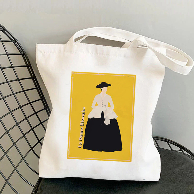 Geantă de cumpărături pentru nunta lui Jamie și Claire Fraser pentru femei Harajuku Geanta de cumpărături din pânză Geanta de umăr