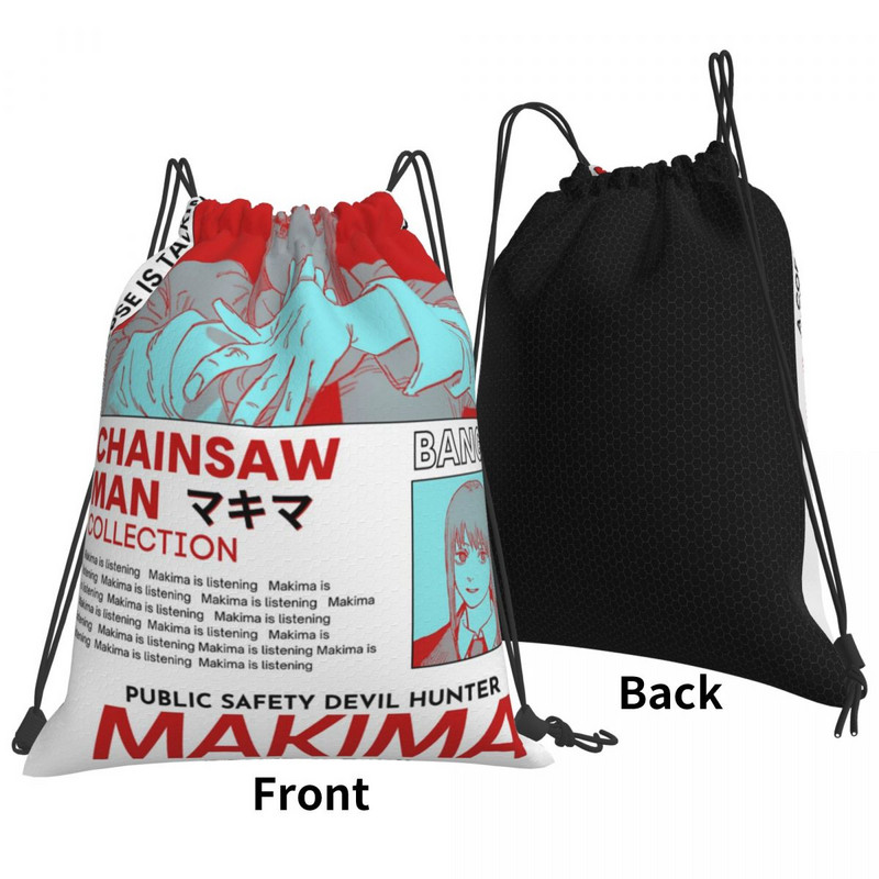 Makima sarkans motorzāģis vīrietis aukliņu somas mugursomas soma sieviete ceļojumu soma bērniem mugursoma mugursoma uzglabāšanas soma