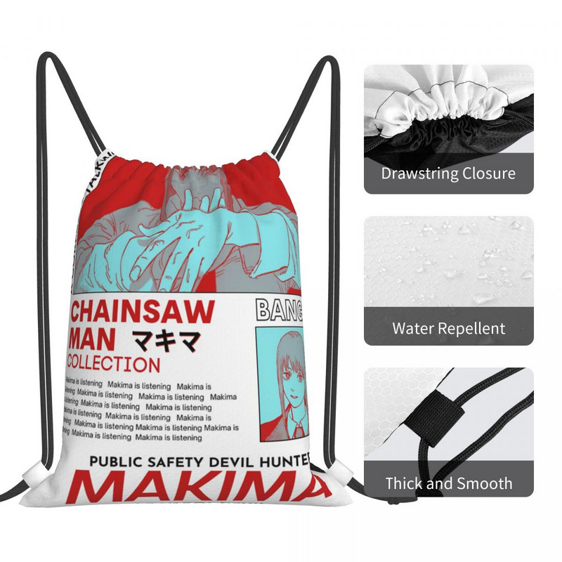 Makima sarkans motorzāģis vīrietis aukliņu somas mugursomas soma sieviete ceļojumu soma bērniem mugursoma mugursoma uzglabāšanas soma