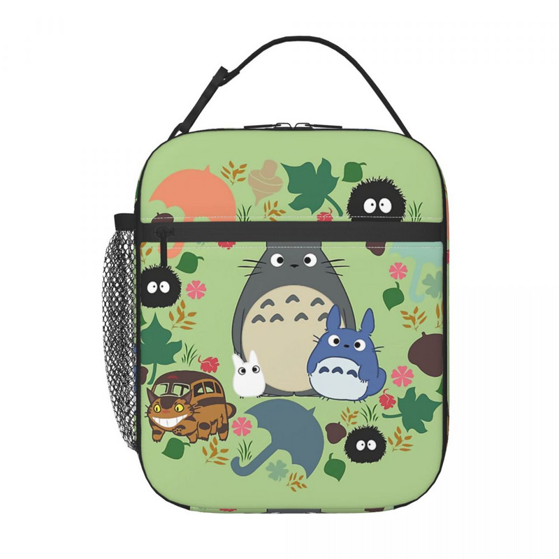 Mano kaimynas Totoro Anime Hayao Miyazaki izoliuoti priešpiečių krepšiai mokyklos biurui, vandeniui atsparus terminis aušintuvas, moterų pietų dėžutė vaikams