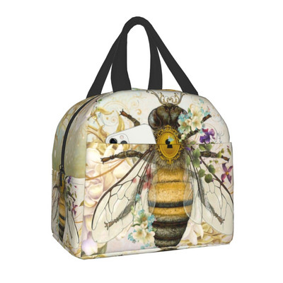 Προσαρμοσμένο Koi Fish Sakura Blossom σε τιρκουάζ τσάντα μεσημεριανού γεύματος για άνδρες Γυναικεία θερμομονωμένα κουτιά γεύματος για ενήλικες