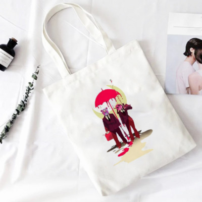 The Umbrella Academy Djevojka s printom Platnene torbe na rame Nova moda Prekrasne Harajuku ulične torbice Novčanik Ženska nova torba