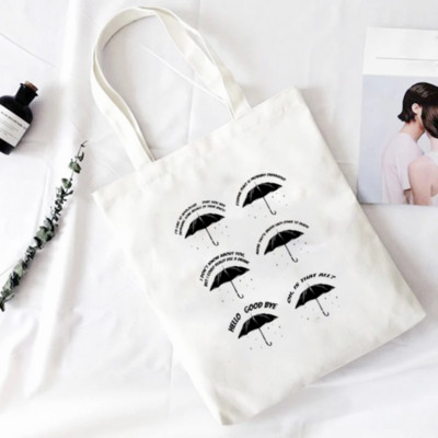 The Umbrella Academy Djevojka s printom Platnene torbe na rame Nova moda Prekrasne Harajuku ulične torbice Novčanik Ženska nova torba