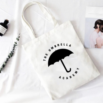 The Umbrella Academy Djevojka s printom Platnene torbe na rame Nova moda Prekrasne Harajuku ulične torbice Novčanik Ženska nova torba