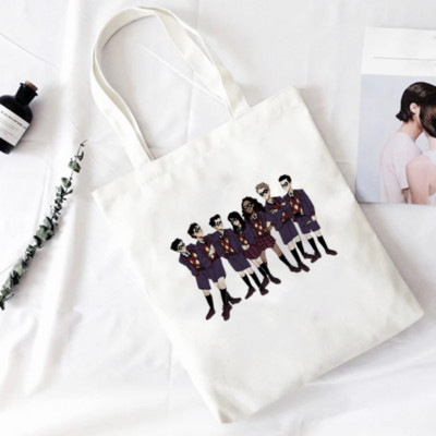 The Umbrella Academy Djevojka s printom Platnene torbe na rame Nova moda Prekrasne Harajuku ulične torbice Novčanik Ženska nova torba