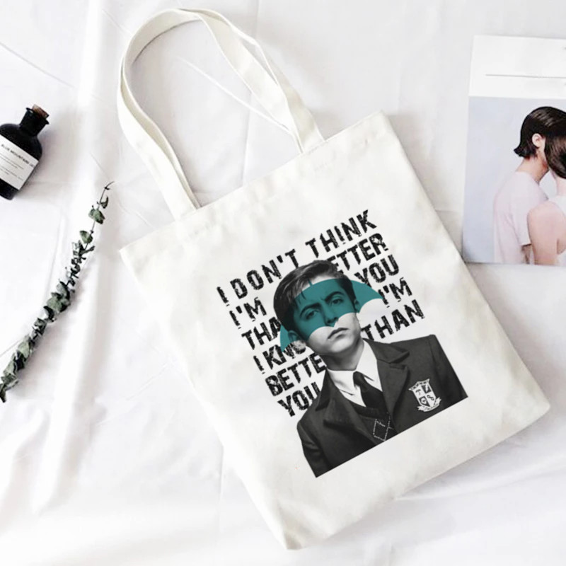 The Umbrella Academy Djevojka s printom Platnene torbe na rame Nova moda Prekrasne Harajuku ulične torbice Novčanik Ženska nova torba