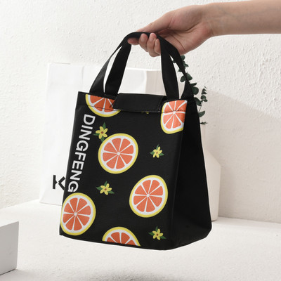 Pungi de prânz izolate pentru picnic, de călătorie, pungi de depozitare a alimentelor, pungi de prânz la modă pentru muncitor, cutie de prânz portabilă termică îngroșată pentru studenți