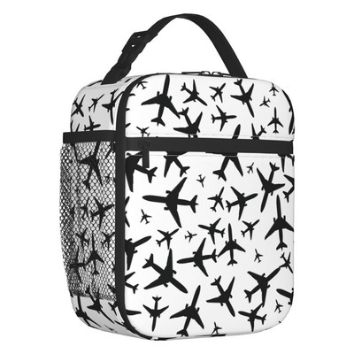 Išvalytas, skirtas kilimui ir tūpimui, atnaujinamų pietų dėžutė moterims aviatorėms pilotėms, terminiams aušintuvams su maistu izoliuotų pietų krepšių mokykla