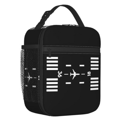 Išvalytas, skirtas kilimui ir tūpimui, atnaujinamų pietų dėžutė moterims aviatorėms pilotėms, terminiams aušintuvams su maistu izoliuotų pietų krepšių mokykla
