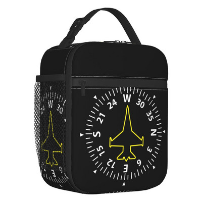 Išvalytas, skirtas kilimui ir tūpimui, atnaujinamų pietų dėžutė moterims aviatorėms pilotėms, terminiams aušintuvams su maistu izoliuotų pietų krepšių mokykla