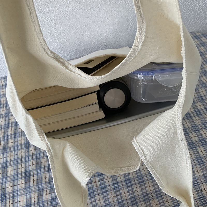 Geantă de umăr din pânză goală Geantă de mână pentru femeie reutilizabilă Depozitare pentru băcănie Poșete pliabile ocazionale Genți de cumpărături ecologice pentru femei