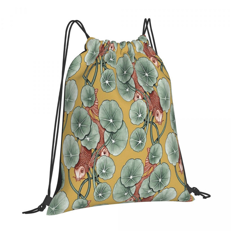 Koi Fish - Geltona raišteliai Krepšiai Kuprinės Anime Custom Krepšiai Vyriškos kuprinės Rankinės moterims