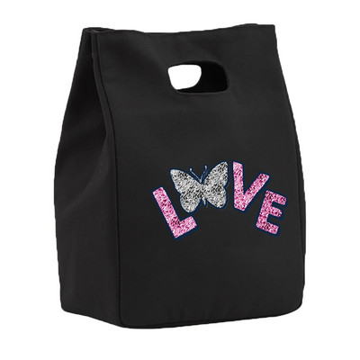 Ebéd szigetelt táska Ónfólia szigetelő ételtasakok Praktikus ökotáska Újrafelhasználható vászontáskák Hordozható ebédlőtáska többfunkciós táska