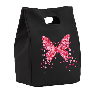 Ebéd szigetelt táska Ónfólia szigetelő ételtasakok Praktikus ökotáska Újrafelhasználható vászontáskák Hordozható ebédlőtáska többfunkciós táska