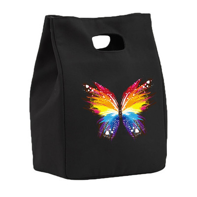 Ebéd szigetelt táska Ónfólia szigetelő ételtasakok Praktikus ökotáska Újrafelhasználható vászontáskák Hordozható ebédlőtáska többfunkciós táska