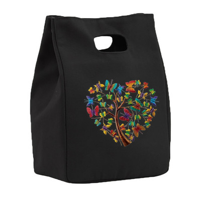 Ebéd szigetelt táska Ónfólia szigetelő ételtasakok Praktikus ökotáska Újrafelhasználható vászontáskák Hordozható ebédlőtáska többfunkciós táska