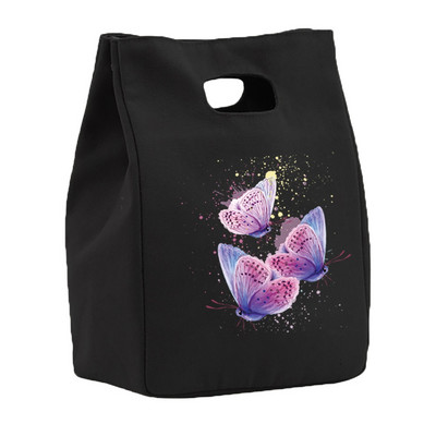 Ebéd szigetelt táska Ónfólia szigetelő ételtasakok Praktikus ökotáska Újrafelhasználható vászontáskák Hordozható ebédlőtáska többfunkciós táska