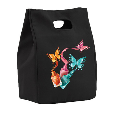 Ebéd szigetelt táska Ónfólia szigetelő ételtasakok Praktikus ökotáska Újrafelhasználható vászontáskák Hordozható ebédlőtáska többfunkciós táska