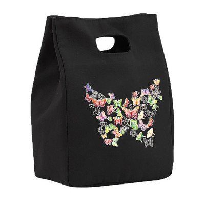 Ebéd szigetelt táska Ónfólia szigetelő ételtasakok Praktikus ökotáska Újrafelhasználható vászontáskák Hordozható ebédlőtáska többfunkciós táska