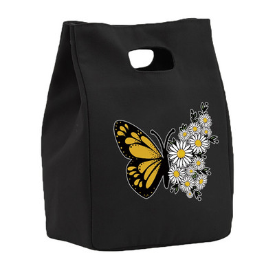 Ebéd szigetelt táska Ónfólia szigetelő ételtasakok Praktikus ökotáska Újrafelhasználható vászontáskák Hordozható ebédlőtáska többfunkciós táska