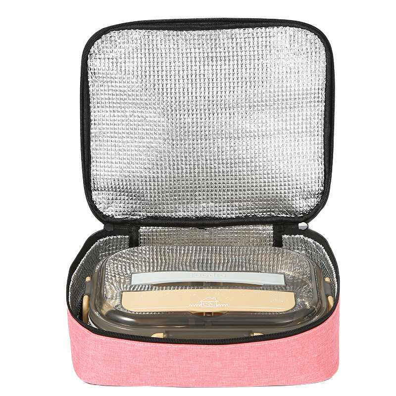 Izoliuota priešpiečių dėžutė Oksfordo audinys+aliuminio folija šalto maisto aušintuvo terminio maišelio rankinė, vyriška, moteriška, nešiojama kempingo piknikas Ba