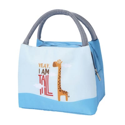 Cutie Bento izolată cu desene animate, pungi termice pentru prânz, picnic, pungă de depozitare a alimentelor, femei, copii, cutie de prânz, geantă frigorifică Bolsas De Almuerzo