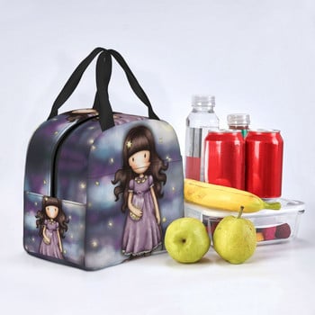 Santoro Gorjuss Star Lunch Box για γυναίκες Αδιάβροχο Anime Girl Cooler Θερμική μονωμένη τροφή τσάντα μεσημεριανού γεύματος Παιδιά μαθητή