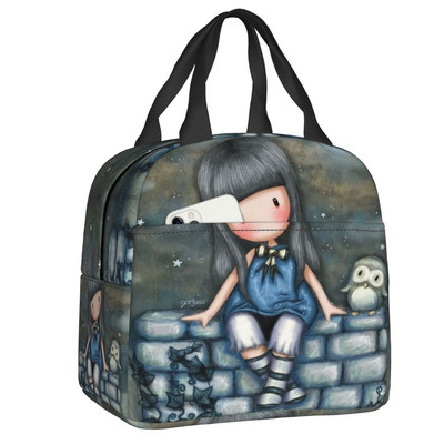 Santoro Gorjussi tärnide lõunakarp naistele Lekkimiskindel Anime Girl Cooler Soojusisolatsiooniga lõunakott Koolilapsed Õpilane