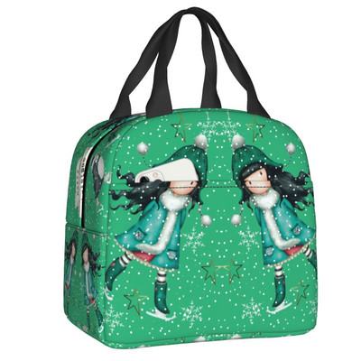 Santoro Gorjussi tärnide lõunakarp naistele Lekkimiskindel Anime Girl Cooler Soojusisolatsiooniga lõunakott Koolilapsed Õpilane