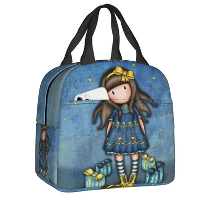 Santoro Gorjussi tärnide lõunakarp naistele Lekkimiskindel Anime Girl Cooler Soojusisolatsiooniga lõunakott Koolilapsed Õpilane