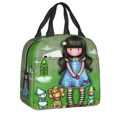 Santoro Gorjussi tärnide lõunakarp naistele Lekkimiskindel Anime Girl Cooler Soojusisolatsiooniga lõunakott Koolilapsed Õpilane