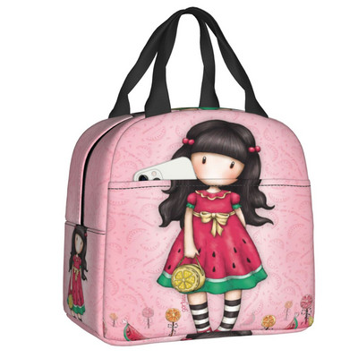 Santoro Gorjussi tärnide lõunakarp naistele Lekkimiskindel Anime Girl Cooler Soojusisolatsiooniga lõunakott Koolilapsed Õpilane