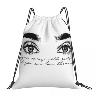 Lauren Jauregui 727 Savelkamās aukliņas Somas Mugursomas Skolas Soma Sporta Soma Mugursoma Soma Savelkamās aukliņas Vīriešu