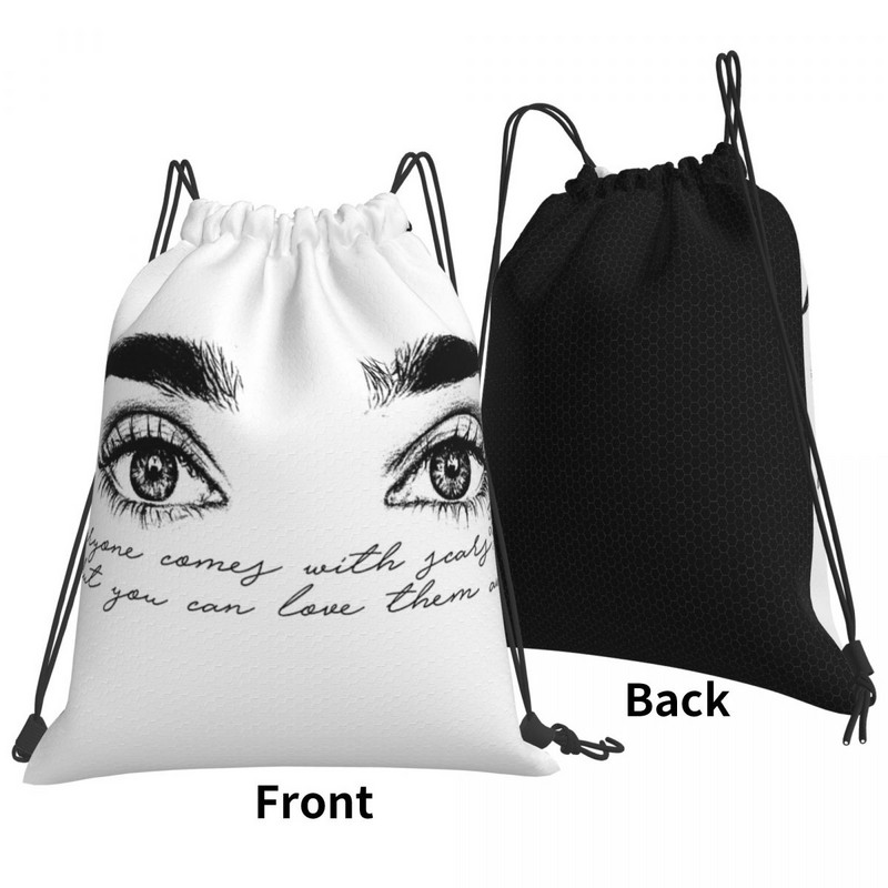 Lauren Jauregui 727 Savelkamās aukliņas Somas Mugursomas Skolas Soma Sporta Soma Mugursoma Soma Savelkamās aukliņas Vīriešu