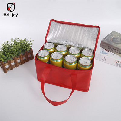 Prijenosna sklopiva velika rashladna torba Hrana Kolač Piće Izolirana torba Aluminijska folija Termo torba Kutija Paket leda Kutija za ručak Torba za dostavu