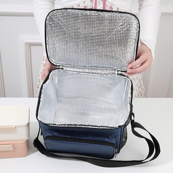 Thermal Bag Handbags Lunch Cooler Ice Box Σακίδιο πικ-νικ Πόρτα φαγητού Συσκευασμένο φορητό ψυγείο αυτοκινήτου για μπύρες Ισοθερμικό ταξίδι