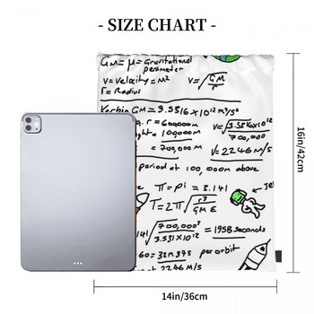 Kerbal Orbit Science 1 Drawstring Τσάντες Τσάντες πλάτης Τσάντα για Σχολική υφασμάτινη θήκη Τσάντες με κορδόνια