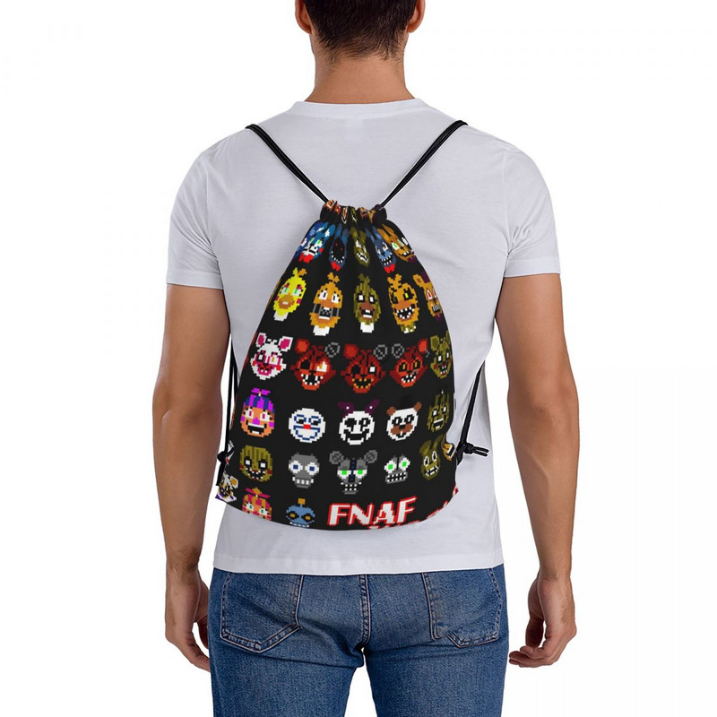 Fnaf World Torbe s uzicom Ruksaci Školska torba po narudžbi Torba na rame Torbe s uzicom