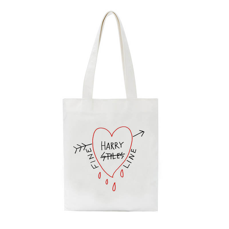 Neformalna platnena torba velikog kapaciteta Harry Style Pinstripe torba s patentnim zatvaračem Nova i zanimljiva ženska torba na rame Torbe za dostavu